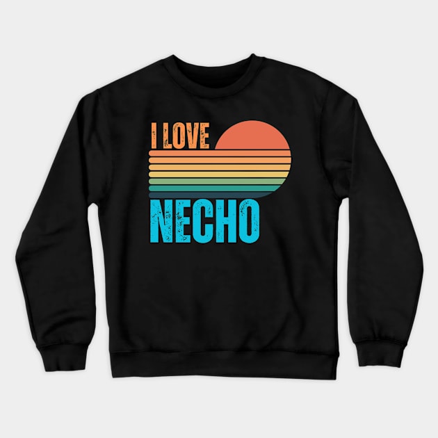 i-love-Necho Crewneck Sweatshirt by Alexa